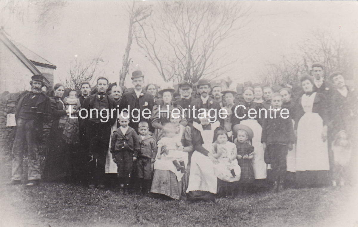 148A - Wedding Group - Seven Acres Farm, off Higher Road - 1895